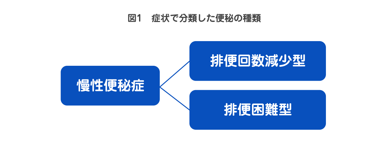 図1　症状で分類した便秘の種類